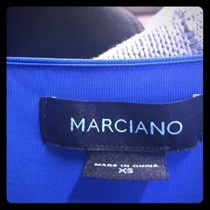 Blue Marciano dress